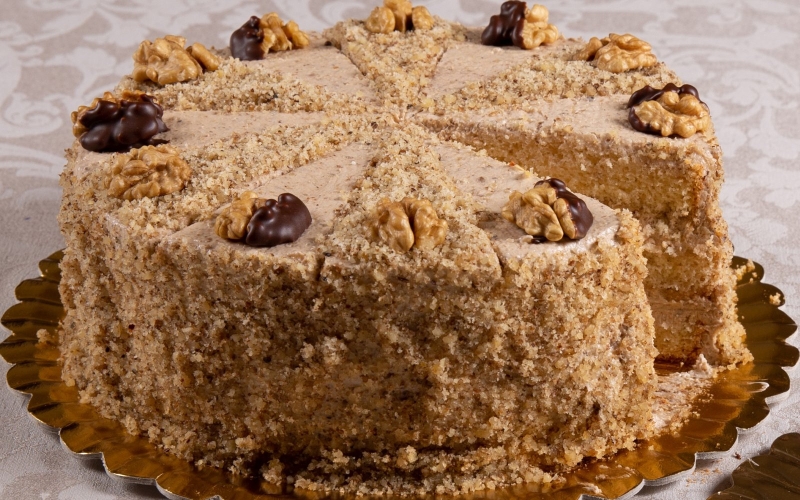 Diós torta