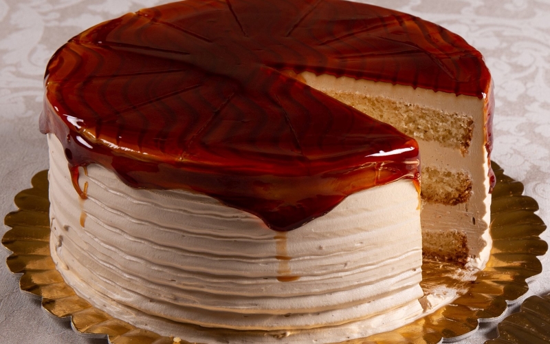 Karamell torta